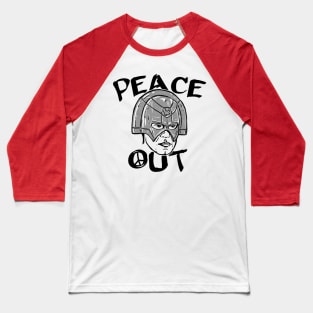 Peace Out (Peacemaker) Baseball T-Shirt